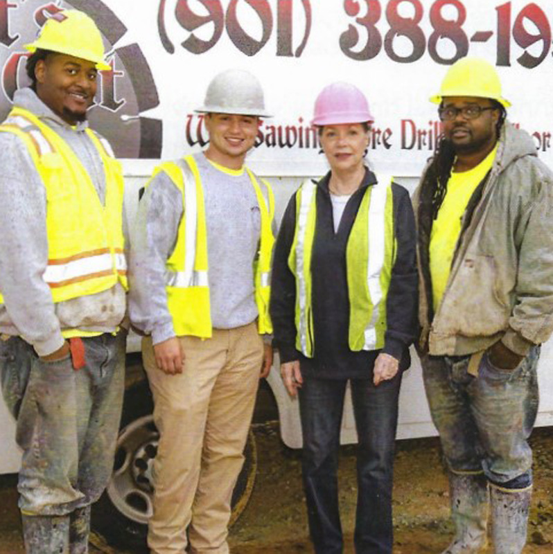 group photo with the owner of Pats Pro Cut